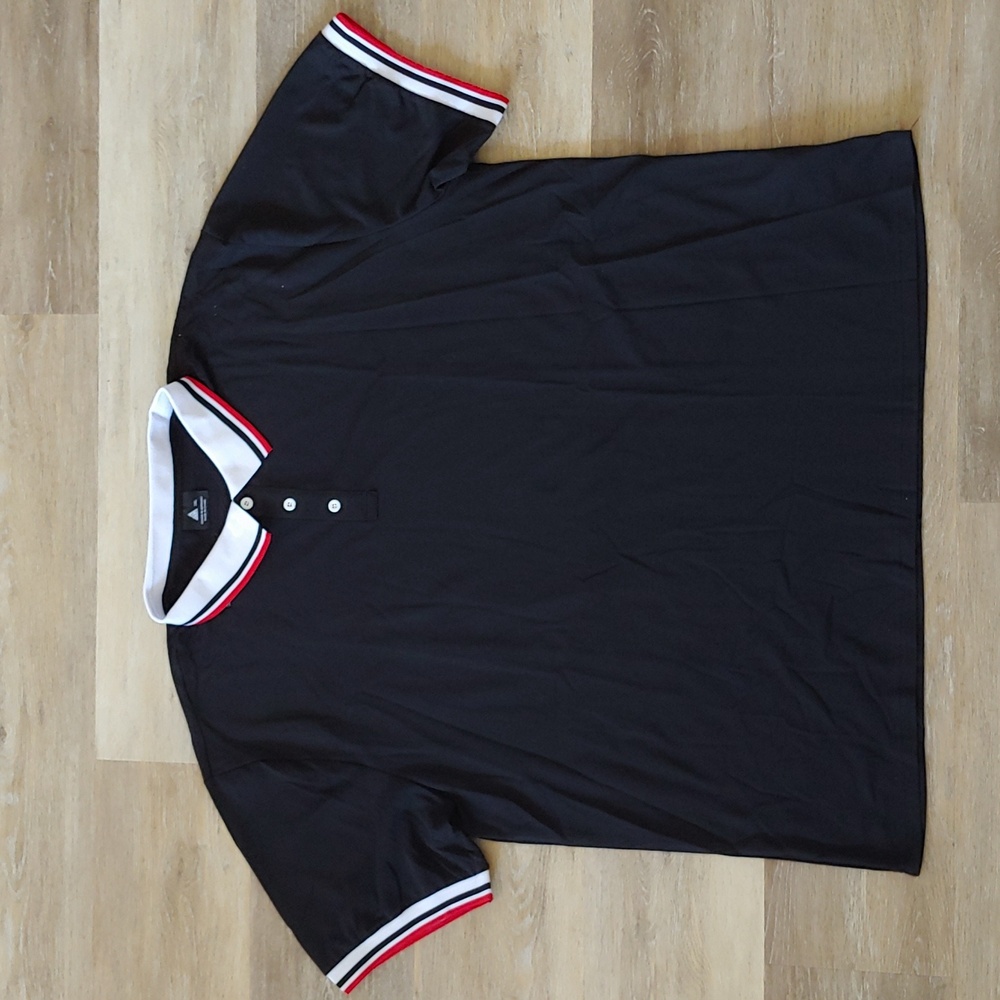 NWOT SR Speed Your Run German Black Polo Shirt Size 3XL